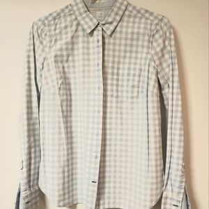 JCP Gingham Blouse